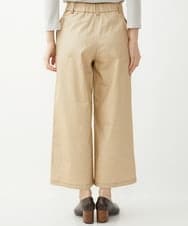 NHLEX82190 GIANNI LO GIUDICE(小さいサイズ)(メゾン ドゥ サンク) [セットアップ対応]デニムライクストレッチワイドパンツ ベージュ