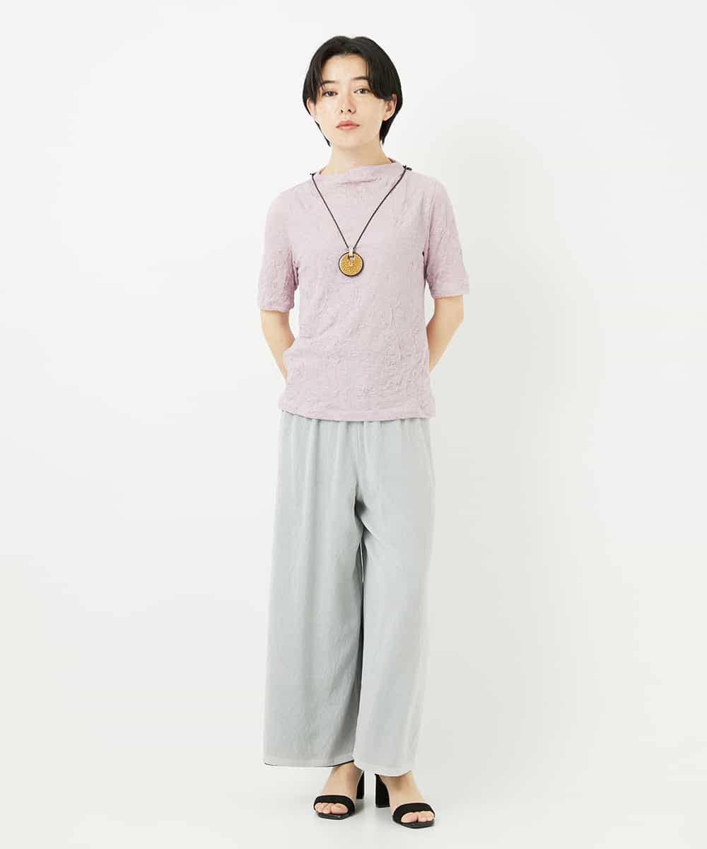 NHLGA42250 GIANNI LO GIUDICE(小さいサイズ)(メゾン ドゥ サンク) [リバーシブル]ストレートワイドパンツ ネイビー/ライトグレー