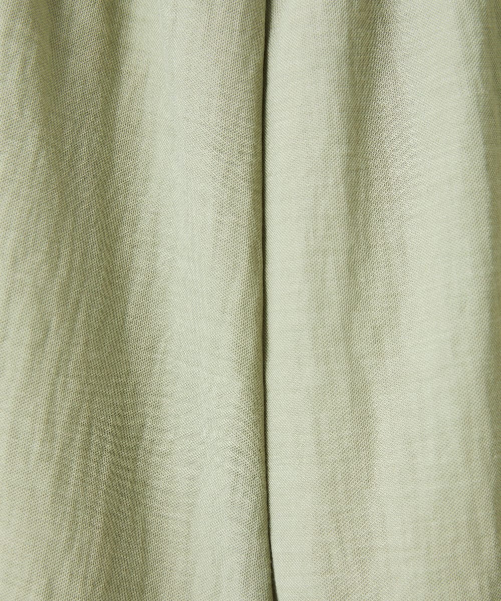 NHLGB12180 GIANNI LO GIUDICE(小さいサイズ)(メゾン ドゥ サンク) [日本製]ナチュラルスムースパンツ スモーキーグリーン