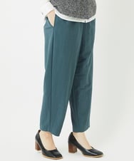 NHLGB12180 GIANNI LO GIUDICE(小さいサイズ)(メゾン ドゥ サンク) [日本製]ナチュラルスムースパンツ スモーキーグリーン