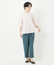 NHLGB12180 GIANNI LO GIUDICE(小さいサイズ)(メゾン ドゥ サンク) [日本製]ナチュラルスムースパンツ スモーキーグリーン