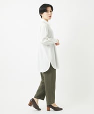 NHLGC86190 GIANNI LO GIUDICE(小さいサイズ)(メゾン ドゥ サンク) リネンライクパンツ カーキ