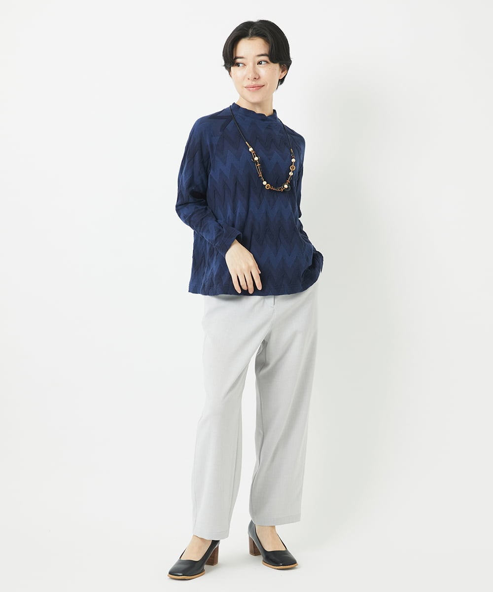 NHLGC86190 GIANNI LO GIUDICE(小さいサイズ)(メゾン ドゥ サンク) リネンライクパンツ カーキ