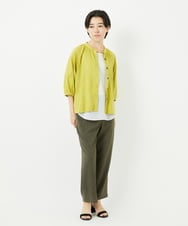 NHLGC86190 GIANNI LO GIUDICE(小さいサイズ)(メゾン ドゥ サンク) リネンライクパンツ カーキ
