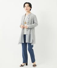 NHLGC87170 GIANNI LO GIUDICE(小さいサイズ)(メゾン ドゥ サンク) [3サイズ展開・接触冷感・夏向け素材]ブリーズクールハイテンションストレッチパンツ ネイビー