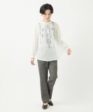 NHLGC87170 GIANNI LO GIUDICE(小さいサイズ)(メゾン ドゥ サンク) [3サイズ展開・接触冷感・夏向け素材]ブリーズクールハイテンションストレッチパンツ ネイビー