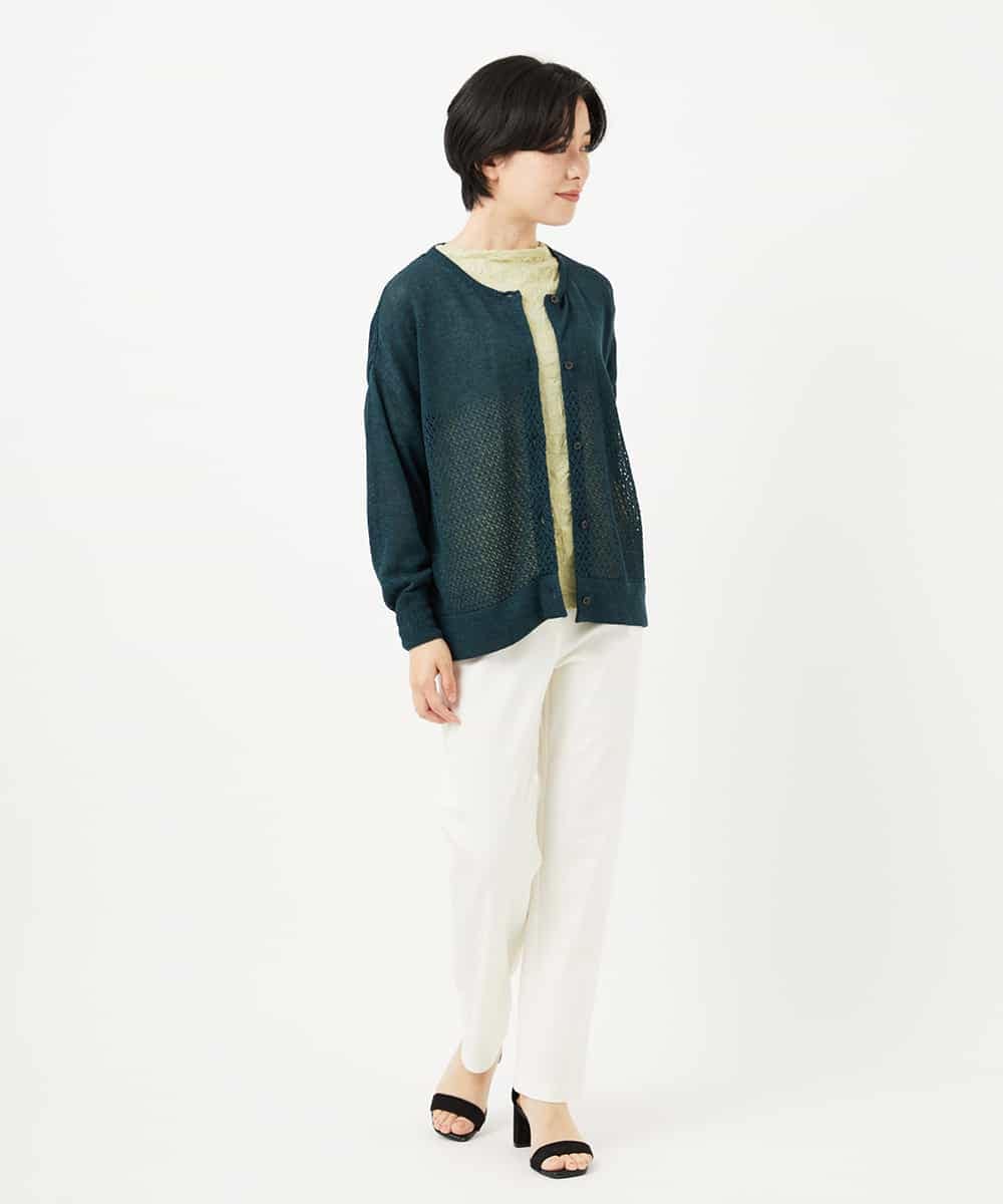 NHLGC89170 GIANNI LO GIUDICE(小さいサイズ)(メゾン ドゥ サンク) [3サイズ展開・撥水性能]無地ハイテンションストレッチパンツ ライトベージュ