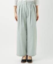 NHLGD33230 GIANNI LO GIUDICE(小さいサイズ)(メゾン ドゥ サンク) ポリエステルコットングログランパンツ ミントグリーン