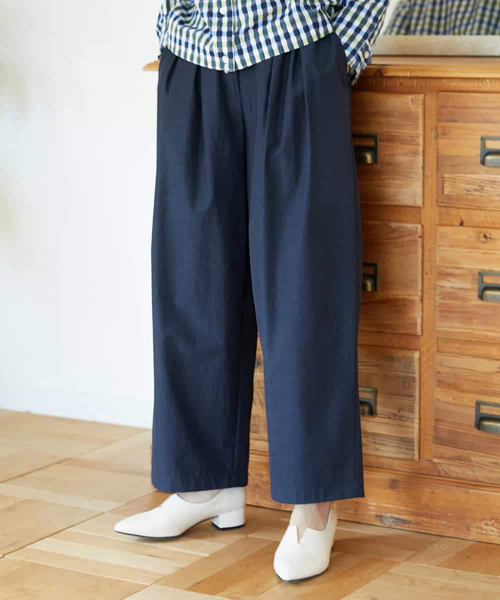 NHLGD33230 GIANNI LO GIUDICE(小さいサイズ)(メゾン ドゥ サンク) ポリエステルコットングログランパンツ ミントグリーン