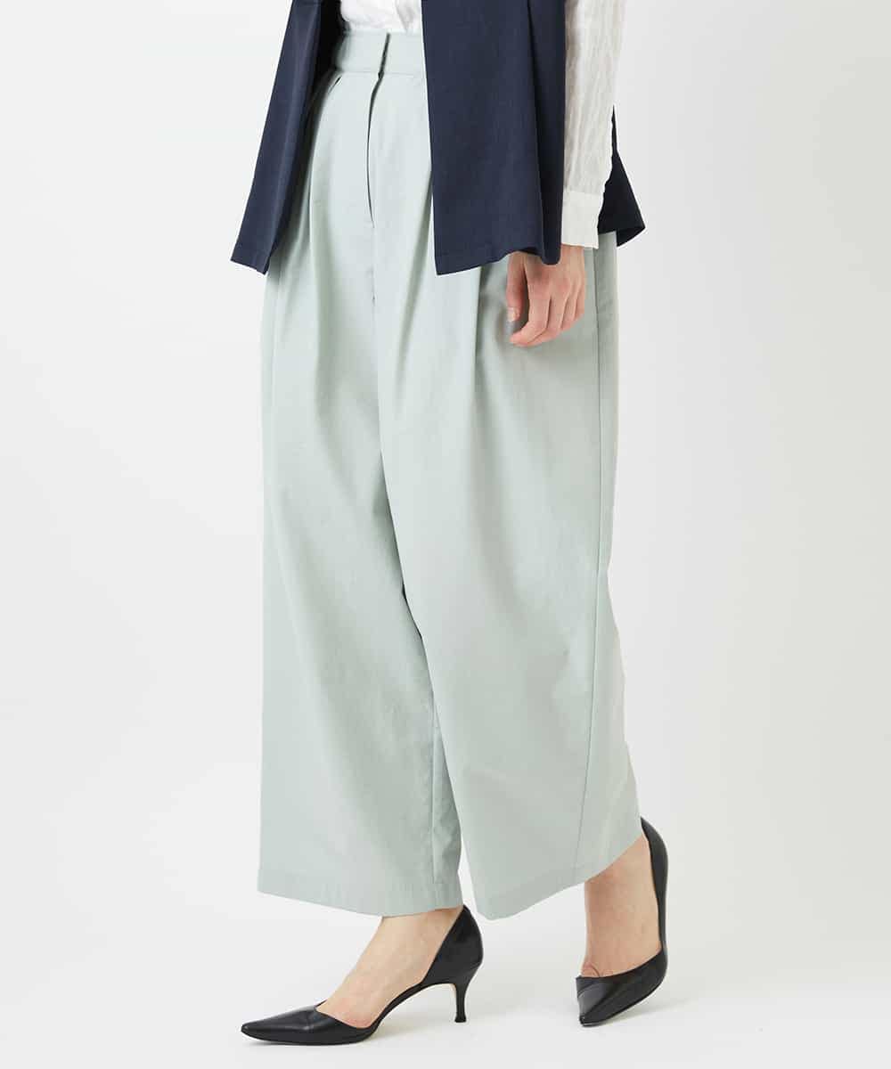 NHLGD33230 GIANNI LO GIUDICE(小さいサイズ)(メゾン ドゥ サンク) ポリエステルコットングログランパンツ ミントグリーン