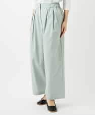 NHLGD33230 GIANNI LO GIUDICE(小さいサイズ)(メゾン ドゥ サンク) ポリエステルコットングログランパンツ ミントグリーン