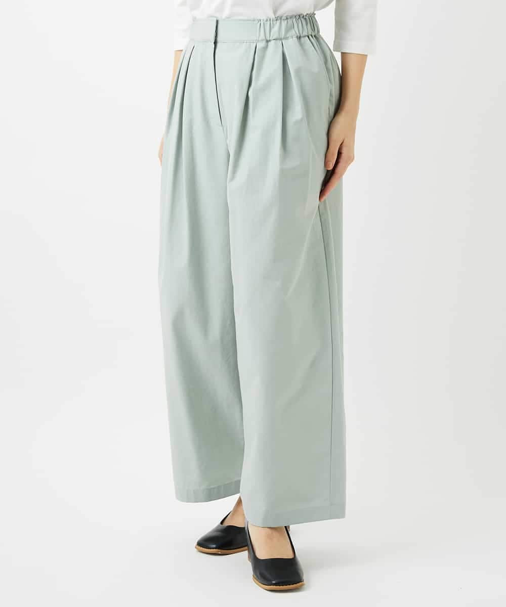 NHLGD33230 GIANNI LO GIUDICE(小さいサイズ)(メゾン ドゥ サンク) ポリエステルコットングログランパンツ ミントグリーン