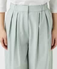 NHLGD33230 GIANNI LO GIUDICE(小さいサイズ)(メゾン ドゥ サンク) ポリエステルコットングログランパンツ ミントグリーン