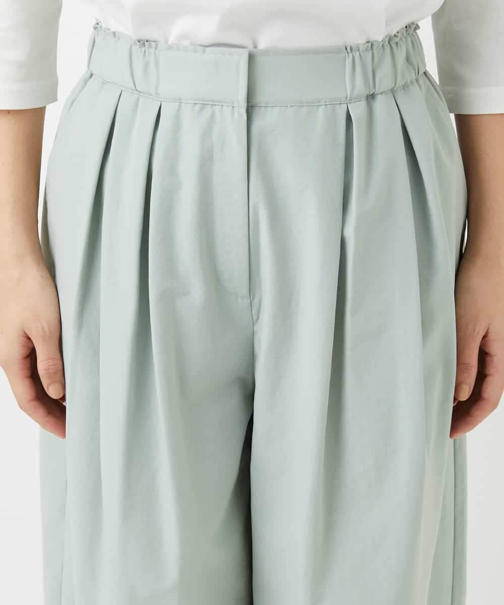 NHLGD33230 GIANNI LO GIUDICE(小さいサイズ)(メゾン ドゥ サンク) ポリエステルコットングログランパンツ ミントグリーン