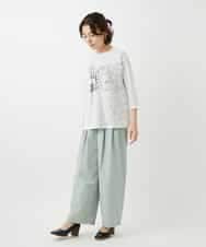 NHLGD33230 GIANNI LO GIUDICE(小さいサイズ)(メゾン ドゥ サンク) ポリエステルコットングログランパンツ ミントグリーン