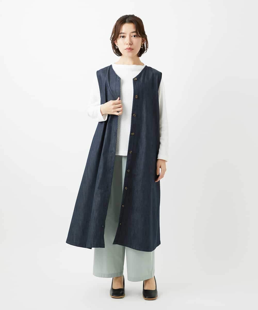 NHLGD33230 GIANNI LO GIUDICE(小さいサイズ)(メゾン ドゥ サンク) ポリエステルコットングログランパンツ ミントグリーン