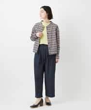 NHLGD33230 GIANNI LO GIUDICE(小さいサイズ)(メゾン ドゥ サンク) ポリエステルコットングログランパンツ ミントグリーン