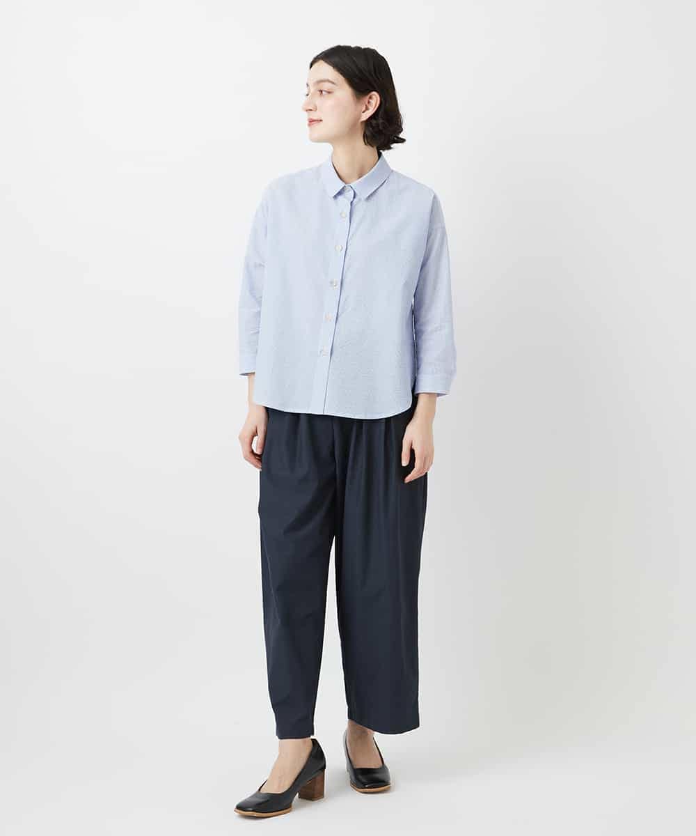 NHLGD33230 GIANNI LO GIUDICE(小さいサイズ)(メゾン ドゥ サンク) ポリエステルコットングログランパンツ ミントグリーン