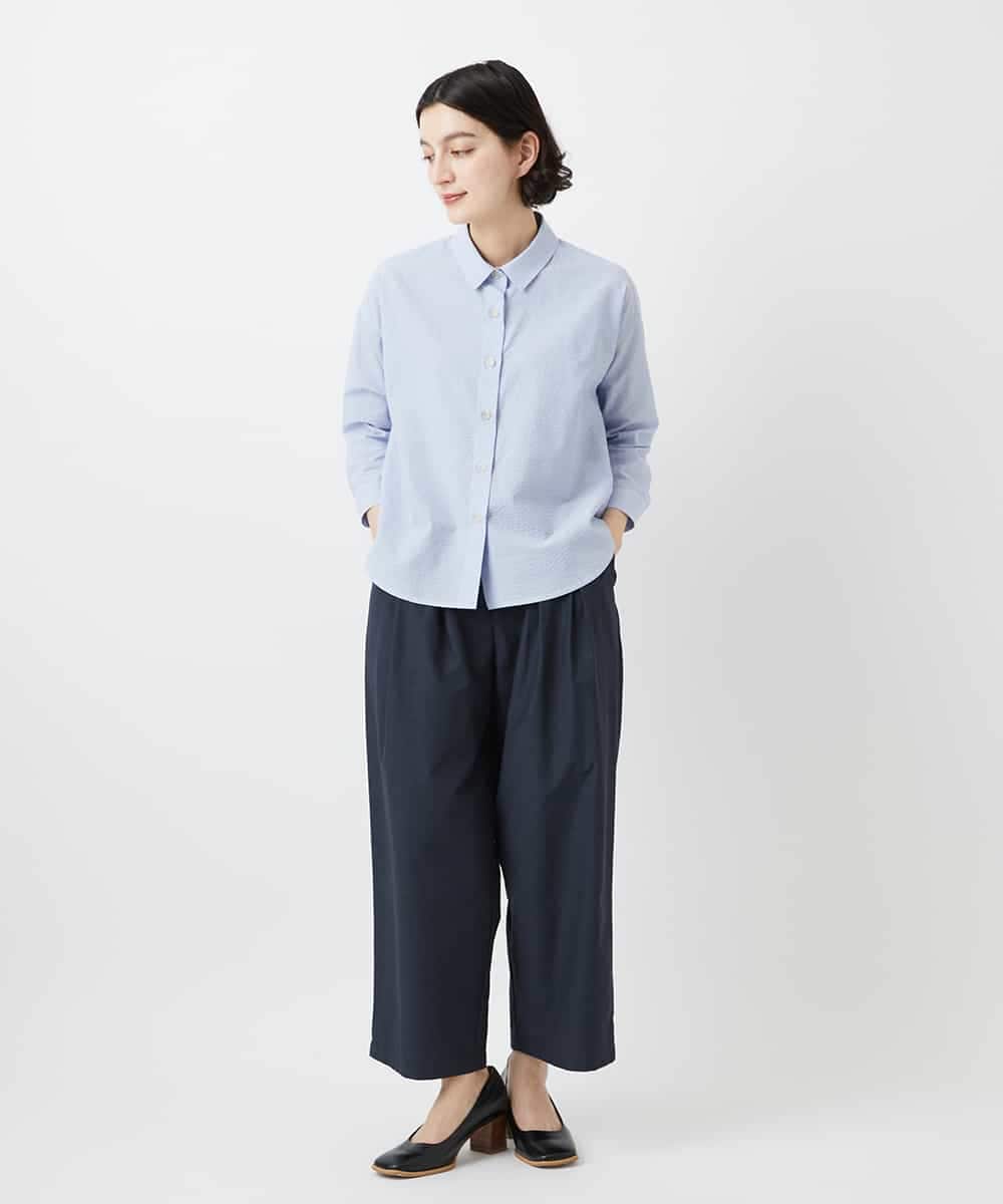 NHLGD33230 GIANNI LO GIUDICE(小さいサイズ)(メゾン ドゥ サンク) ポリエステルコットングログランパンツ ミントグリーン