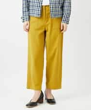 NHLGD86250 GIANNI LO GIUDICE(小さいサイズ)(メゾン ドゥ サンク) コットンナチュラルワッシャーベイカーパンツ グリーン