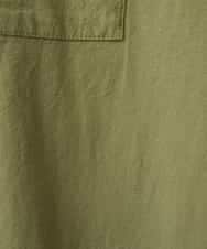 NHLGD86250 GIANNI LO GIUDICE(小さいサイズ)(メゾン ドゥ サンク) コットンナチュラルワッシャーベイカーパンツ グリーン