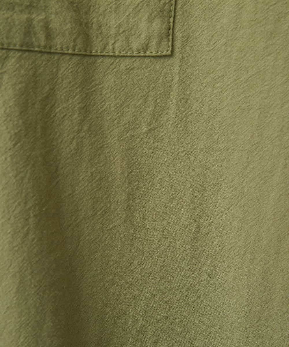 NHLGD86250 GIANNI LO GIUDICE(小さいサイズ)(メゾン ドゥ サンク) コットンナチュラルワッシャーベイカーパンツ グリーン