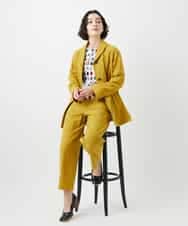 NHLGD86250 GIANNI LO GIUDICE(小さいサイズ)(メゾン ドゥ サンク) コットンナチュラルワッシャーベイカーパンツ グリーン