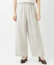 NHLGE40330 GIANNI LO GIUDICE(小さいサイズ)(メゾン ドゥ サンク) [セットアップ対応]デニム調リネンパンツ ベージュ