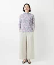 NHLGE40330 GIANNI LO GIUDICE(小さいサイズ)(メゾン ドゥ サンク) [セットアップ対応]デニム調リネンパンツ ベージュ