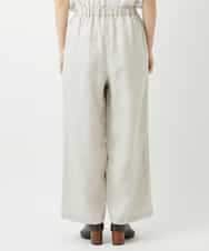 NHLGE40330 GIANNI LO GIUDICE(小さいサイズ)(メゾン ドゥ サンク) [セットアップ対応]デニム調リネンパンツ ベージュ