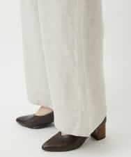 NHLGE40330 GIANNI LO GIUDICE(小さいサイズ)(メゾン ドゥ サンク) [セットアップ対応]デニム調リネンパンツ ベージュ