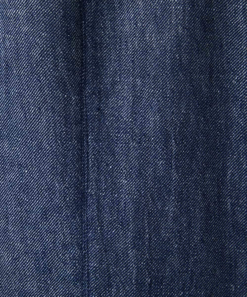 NHLGE40330 GIANNI LO GIUDICE(小さいサイズ)(メゾン ドゥ サンク) [セットアップ対応]デニム調リネンパンツ ベージュ