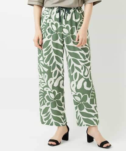 NHLGE41300 GIANNI LO GIUDICE(小さいサイズ) [日本製]ポタニカルフラワープリントパンツ