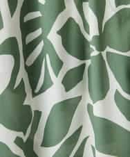 NHLGE41300 GIANNI LO GIUDICE(小さいサイズ)(メゾン ドゥ サンク) [日本製]ポタニカルフラワープリントパンツ グリーン