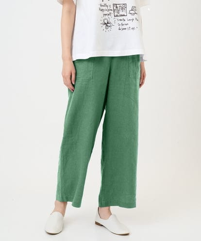 NHLGE43250 GIANNI LO GIUDICE(小さいサイズ) カラーリネン製品洗いパンツ