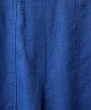 NHLGE43250 GIANNI LO GIUDICE(小さいサイズ)(メゾン ドゥ サンク) カラーリネン製品洗いパンツ グリーン