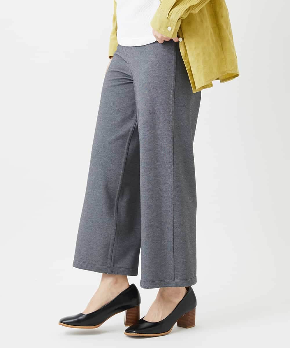 NHLGF28250 GIANNI LO GIUDICE(小さいサイズ)(メゾン ドゥ サンク) [リバーシブル]裏コットン幾何プリントパンツ ブルー系