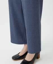 NHLGF28250 GIANNI LO GIUDICE(小さいサイズ)(メゾン ドゥ サンク) [リバーシブル]裏コットン幾何プリントパンツ ブルー系