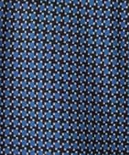 NHLGF28250 GIANNI LO GIUDICE(小さいサイズ)(メゾン ドゥ サンク) [リバーシブル]裏コットン幾何プリントパンツ ブルー系