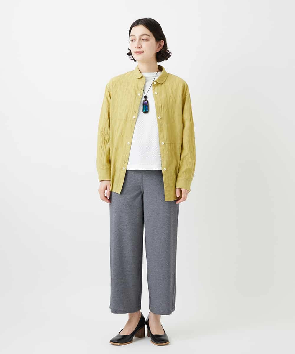 NHLGF28250 GIANNI LO GIUDICE(小さいサイズ)(メゾン ドゥ サンク) [リバーシブル]裏コットン幾何プリントパンツ ブルー系