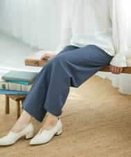 NHLGF28250 GIANNI LO GIUDICE(小さいサイズ)(メゾン ドゥ サンク) [リバーシブル]裏コットン幾何プリントパンツ ブルー系