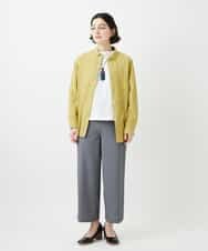 NHLGF28250 GIANNI LO GIUDICE(小さいサイズ)(メゾン ドゥ サンク) [リバーシブル]裏コットン幾何プリントパンツ ブルー系