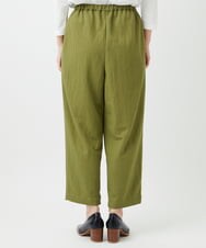 NHLGF39180 GIANNI LO GIUDICE(小さいサイズ)(メゾン ドゥ サンク) [日本製]ナチュラルスムースパンツ グリーン
