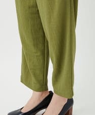 NHLGF39180 GIANNI LO GIUDICE(小さいサイズ)(メゾン ドゥ サンク) [日本製]ナチュラルスムースパンツ グリーン