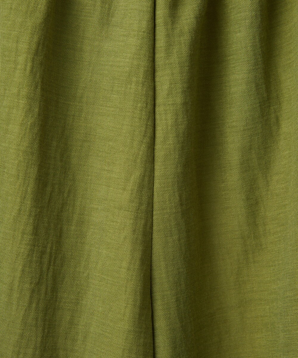 NHLGF39180 GIANNI LO GIUDICE(小さいサイズ)(メゾン ドゥ サンク) [日本製]ナチュラルスムースパンツ グリーン