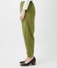 NHLGF39180 GIANNI LO GIUDICE(小さいサイズ)(メゾン ドゥ サンク) [日本製]ナチュラルスムースパンツ グリーン