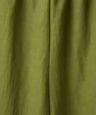 NHLGF39180 GIANNI LO GIUDICE(小さいサイズ)(メゾン ドゥ サンク) [日本製]ナチュラルスムースパンツ グリーン