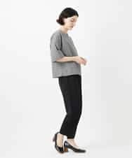 NHLGF39180 GIANNI LO GIUDICE(小さいサイズ)(メゾン ドゥ サンク) [日本製]ナチュラルスムースパンツ グリーン