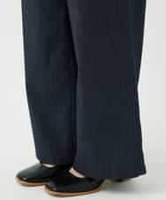 NHLGF85270 GIANNI LO GIUDICE(小さいサイズ)(メゾン ドゥ サンク) [セットアップ対応]デニムライクセミワイドパンツ ネイビー