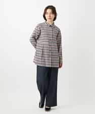 NHLGF85270 GIANNI LO GIUDICE(小さいサイズ)(メゾン ドゥ サンク) [セットアップ対応]デニムライクセミワイドパンツ ネイビー